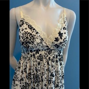 Derek Heart Black and white summer dress